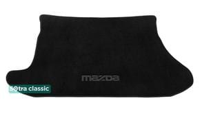 Двошарові килимки Sotra Classic Black для Mazda 323F (mkVI)(BG)(багажник) 1989-1994 - Фото 1