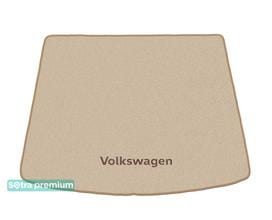 Двошарові килимки Sotra Premium Beige для Volkswagen Touareg (mkII)(багажник) 2010-2018 - Фото 1