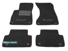 Двошарові килимки Sotra Classic 7mm Grey для Audi A4/S4/RS4 (mkV)(B9) 2015-2023 - Фото 1