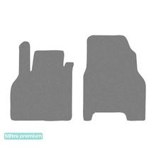 Двошарові килимки Sotra Premium Grey для Mercedes-Benz Citan (W415)(1 ряд) 2012-2021 - Фото 1