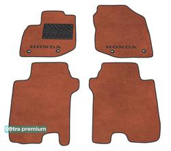 Двошарові килимки Sotra Premium Terracotta для Honda Jazz / Fit (mkIII) 2008-2013 - Фото 1