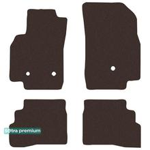 Двошарові килимки Sotra Premium Chocolate для Chevrolet Spark (mkIV) 2015-2022 - Фото 1