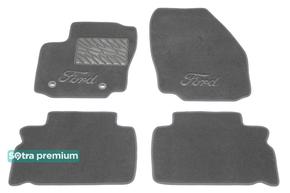 Двошарові килимки Sotra Premium Grey для Ford Galaxy (mkII); S-Max (mkI) 2006-2011 - Фото 1