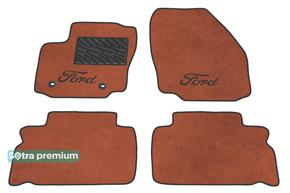Двухслойные коврики Sotra Premium Terracot для Ford Galaxy (mkII); S-Max (mkI) 2006-2011 - Фото 1