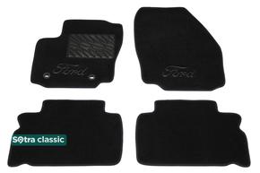 Двошарові килимки Sotra Classic Black для Ford Galaxy (mkII); S-Max (mkI) 2006-2011 - Фото 1