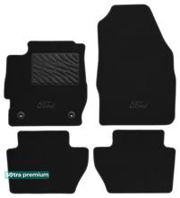 Двошарові килимки Sotra Premium Black для Ford Ka (mkIII) 2014-2021 - Фото 1