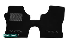 Двошарові килимки Sotra Classic 7mm Black для Toyota HiAce (XH20)(1 ряд) 2006-2012