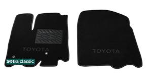 Двошарові килимки Sotra Classic 7mm Black для Toyota Sienna (mkIII)(1 ряд) 2010-2012
