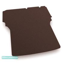 Двошарові килимки Sotra Premium Chocolate для Fiat Fiorino (mkIII)(вантажопасажирський)(без 2 ряду)(багажник) 2007-2021