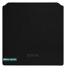 Двухслойные коврики Sotra Classic Black для BMW X5 (F15; F85)(между полозьями)(багажник) 2014-2018