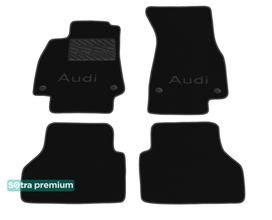 Двухслойные коврики Sotra Premium Black для Audi A6/S6/RS6 (mkV)(C8) 2018→; A7/S7/RS7 (mkII) 2018→
