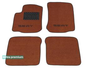 Двухслойные коврики Sotra Premium Terracot для Seat Toledo (mkII) 1998-2005