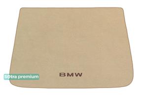 Двухслойные коврики Sotra Premium Beige для BMW X4 (G02; F98)(багажник) 2018→