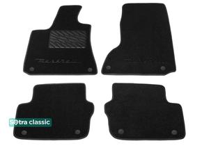 Двошарові килимки Sotra Classic 7mm Black для Maserati Ghibli (mkIII)(тонкое крепление)(повний привід) 2013-2021