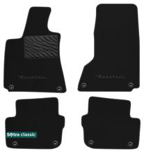 Двошарові килимки Sotra Classic Black для Maserati Ghibli (mkIII)(товсте кріплення)(повний привід) 2013-2021