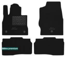 Двошарові килимки Sotra Premium Graphite для Ford Explorer (mkVI)(3 клипсы)(1-2 ряд) 2020→