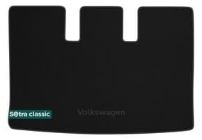 Двошарові килимки Sotra Classic 7mm Black для Volkswagen Caravelle (T5;T6)(L1)(багажник) 2003→