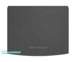 Двошарові килимки Sotra Premium Grey для Volkswagen Caddy (mkV)(Life)(багажник) 2020→