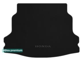 Двухслойные коврики Sotra Premium Black для Honda Civic (mkX)(хетчбэк)(без запаски)(багажник) 2015-2021 - Фото 1