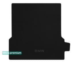Двухслойные коврики Sotra Premium Graphite для BMW X7 (G07)(сложенный 3 ряд)(багажник) 2018→