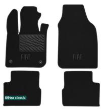 Двухслойные коврики Sotra Classic Black для Fiat 500 (mkII)(электро) 2020→ - Фото 1