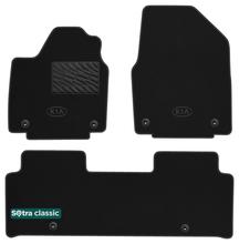 Двухслойные коврики Sotra Classic Black для Kia EV6 (mkI)(электро) 2021→