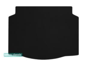 Двухслойные коврики Sotra Classic Black для DS 4 (mkII)(багажник) 2021→