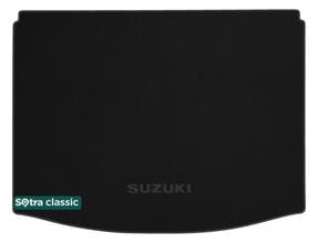 Двошарові килимки Sotra Classic Black для Suzuki SX4 (mkIII)(S-Cross)(багажник) 2021→