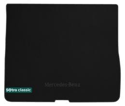 Двошарові килимки Sotra Classic 7mm Black для Mercedes-Benz M-Class (W163)(багажник) 1998-2005