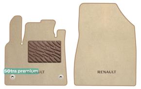 Двошарові килимки Sotra Premium Beige для Renault Kangoo (mkIII)(вантажний) 2021→