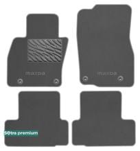 Двухслойные коврики Sotra Premium Grey для Mazda CX-60 (mkI)(гибрид) 2022→