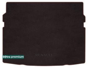 Двошарові килимки Sotra Premium Chocolate для Renault Austral (mkI)(гібрид)(верхній)(із запаскою)(багажник) 2022→