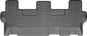 Коврики Weathertech Black для Toyota Sequoia (mkII) 2007-2022 (2 ряд - 3 места)(3 ряд)