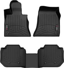 Коврики Weathertech Black для Rolls-Royce Ghost (mkII) 2020→ (не long)(2 ряд без консоли)