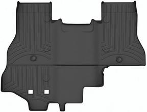 Коврики Weathertech Black для GMC Hummer EV (mkI) 2021→ (pickup)(2 ряд)