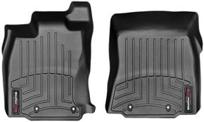 Коврики Weathertech Black для Jaguar XJ (X351) 2009-2019 (полный привод)(4 крепления)(1 ряд)