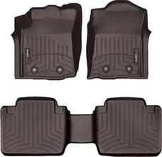 Коврики Weathertech Choco для Toyota Tacoma (mkIII) 2018-2023 (Access Cab)(МКПП)