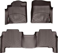 Коврики Weathertech Choco для Toyota Land Cruiser (J200) 2007-2012; Lexus LX (mkIII) 2007-2012 (4 крепежных крючка)