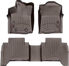 Коврики Weathertech Choco для Toyota Tacoma (mkIII) 2015-2017 (Double Cab)(АКПП)