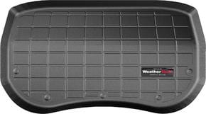 Коврик Weathertech Black для Tesla Model 3 (mkI) 2017-2020 (гладкая поверхность)(передний багажник)