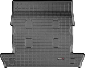 Килимок Weathertech Black для Lexus LX (J200) 2007-2021 (8 місць)(багажник за 2 рядом)