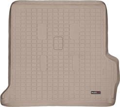 Коврик Weathertech Beige для Ford Expedition (mkI); Lincoln Navigator (mkI) 1999-2002 (с воздуховодами сзади)(багажник за 2 рядом)