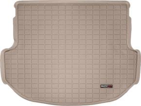 Коврик Weathertech Beige для Hyundai Santa Fe (mkIII) 2012-2018 (5 мест)(багажник за 2 рядом)