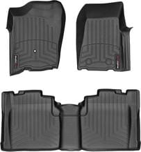 Коврики Weathertech Black для Ford Ranger (mkIII) 2004-2010 (USA)(double cab)