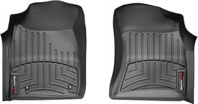 Килимки Weathertech Black для Toyota Fortuner (mkI) 2004-2012 (2 кріпильні гачки)(1 ряд)