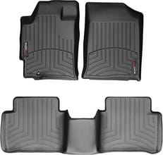 Коврики Weathertech Black для Nissan Altima (L32) 2006-2012 (седан)(1 крепление)