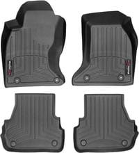 Килимки Weathertech Black для Audi A6/S6/RS6 (mkII)(C5) 1997-2004 (АКПП)(повний привід)