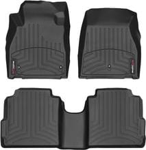 Килимки Weathertech Black для Nissan Kicks (mkI) 2016→