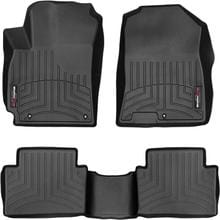 Коврики Weathertech Black для Hyundai Kona (mkI) 2017-2023 (USA)(не электро) - Фото 1