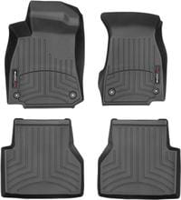 Коврики Weathertech Black для Audi A6/S6/RS6 (mkV)(C8) 2018→ / A7/S7/RS7 (mkII) 2018→ (2 ряд без креплений)